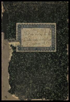 Libro 27 de Actas de la Junta de Deportes (1924-1929)