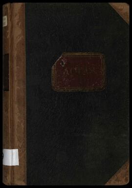 Libro 9 de Actas de Sesiones (1915-1923)
